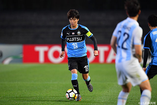 ゲームキャプテンとしてチームを牽引した森谷 賢太郎（川崎Ｆ）【ACL GS MD6 川崎Ｆvs蔚山】