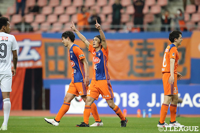 開幕節に続き、この日も仙台からゴールを奪った田中　達也（新潟）【ルヴァンカップ GS 第4節 新潟vs仙台】