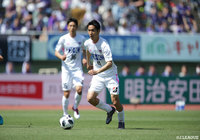 クロスバー直撃のミドルシュートを放つなど、見せ場を作った原川 力（鳥栖）【明治安田Ｊ１ 第9節 広島vs鳥栖】