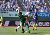 この日もゴールに鍵をかけた林 卓人（広島）は、今季9試合で7度目の無失点試合を達成！【明治安田Ｊ１ 第9節 広島vs鳥栖】