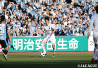 得点源の金崎　夢生（鹿島）もこの日は不発。昨季優勝を争った川崎Ｆとの一戦は悔しい結果となった【明治安田Ｊ１ 第9節 川崎Ｆvs鹿島】