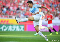 4試合連続ゴールが期待された都倉　賢（札幌）だが、この日は得点を奪えずチームも引き分けた【明治安田Ｊ１ 第9節 浦和vs札幌】