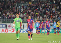 2試合連続ドローに終わった岡山。翌日の大分戦の結果次第では首位陥落の可能性が出てきた【明治安田Ｊ２ 第10節 岡山vs岐阜】