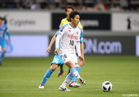 ケガから復帰した大島 僚太（川崎Ｆ）。55分に投入されると阿部の先制ゴールをアシストした【明治安田Ｊ１ 第10節 鳥栖vs川崎Ｆ】