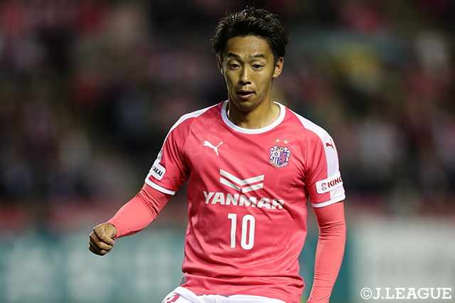 今シーズン初先発となったこの日、2ゴールと圧巻のパフォーマンスを披露した清武　弘嗣（C大阪）【明治安田Ｊ１ 第10節 Ｃ大阪vs仙台】