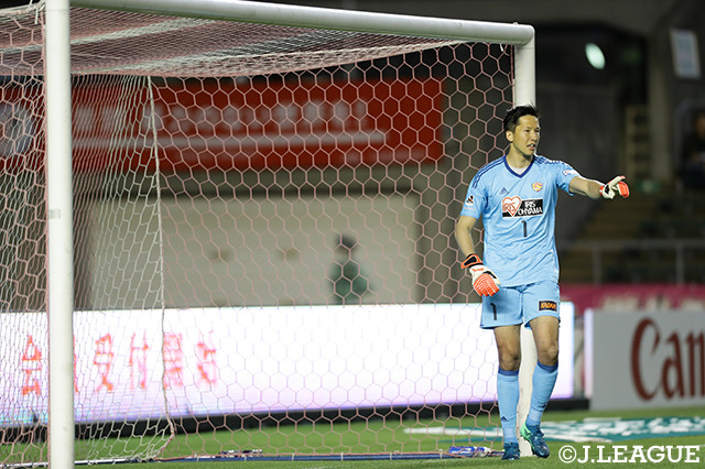 今シーズン2試合目の出場となったシュミット　ダニエル（仙台）【明治安田Ｊ１ 第10節 Ｃ大阪vs仙台】