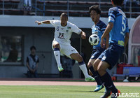 前節2ゴールの森本　貴幸（福岡）。この日も先発したが得点は奪えなかった【明治安田Ｊ２ 第11節 讃岐vs福岡】