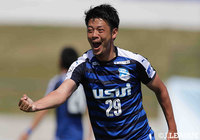 鳥取との首位攻防戦で値千金の決勝ゴールを奪った畑　潤基（沼津）【明治安田Ｊ３ 第8節 沼津vs鳥取】