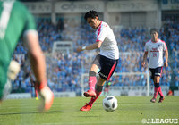 56分、杉本　健勇がPKを決めてC大阪が同点に追いつく！【明治安田Ｊ１ 第11節 磐田vsＣ大阪】