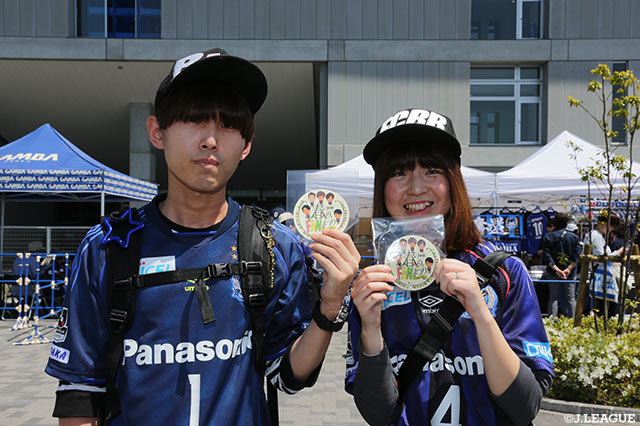 ステッカーをGETして応援をガンバるぞ！【明治安田Ｊ１ 第11節 Ｇ大阪vs鳥栖】