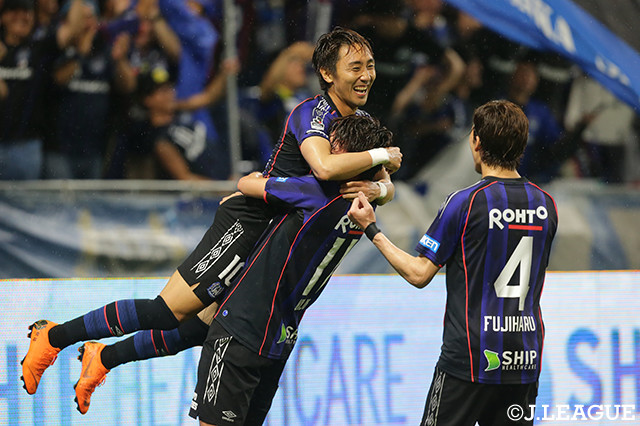 倉田　秋（Ｇ大阪）が前節に続いてゴール！背番号10は2試合続けてチームに勝利をもたらした【明治安田Ｊ１ 第12節 Ｇ大阪vs仙台】