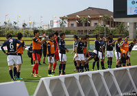 連勝が3で止まった鹿児島。スタジアムに駆け付けたサポーターに次節の勝利を誓った【明治安田Ｊ３ 第9節 鹿児島vs長野】