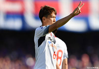 セットプレーから2得点を演出した太田 宏介（FC東京）。小川 諒也と熾烈なポジション争いを繰り広げているが、一歩リードか【明治安田Ｊ１ 第13節 川崎ＦvsFC東京】