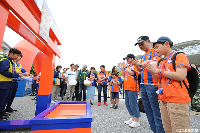 アルビ神社で必勝祈願！【明治安田Ｊ２ 第13節 新潟vs大分】