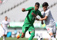 チームトップの5得点をマークしているドウグラス　ヴィエイラだが、この日はゴールを奪えず【明治安田Ｊ２ 第13節 東京Ｖvs金沢】