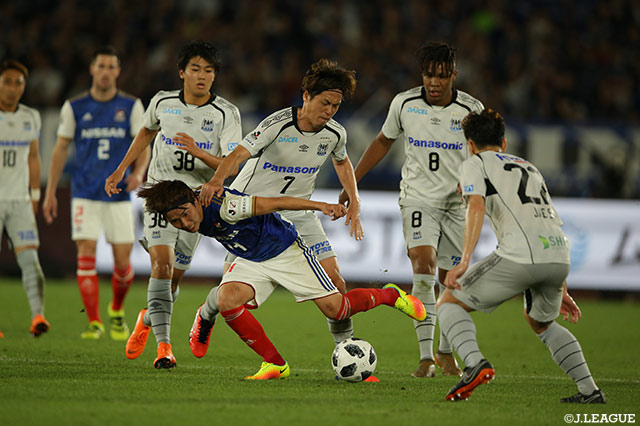 後半攻勢に出た横浜FMだったが、再三チャンスを決めきれなかった【明治安田Ｊ１ 第14節 横浜FMvsＧ大阪】
