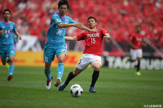 総走行距離12kmを超え攻守で奮闘した高橋 秀人（鳥栖）【明治安田Ｊ１ 第14節 浦和vs鳥栖】