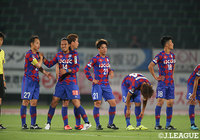 最終節を前にプレーオフステージ進出を決めていた甲府だったが、この日の敗戦により2位後退となった【ルヴァンカップ GS 第6節 甲府vs磐田】