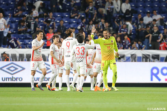 すでに敗退が決めっている名古屋だったが、4得点を奪い快勝を収めた。この勢いをリーグ戦に持ち込みたい【ルヴァンカップ GS 第6節 Ｇ大阪vs名古屋】