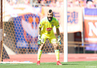 チームの無失点に貢献した守護神アレックス ムラーリャ（新潟）【明治安田Ｊ２ 第15節 新潟vs山形】