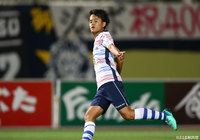 F東23は16分に久保 建英がゴールを決め先制した【明治安田Ｊ３ 第11節 群馬vsF東23】