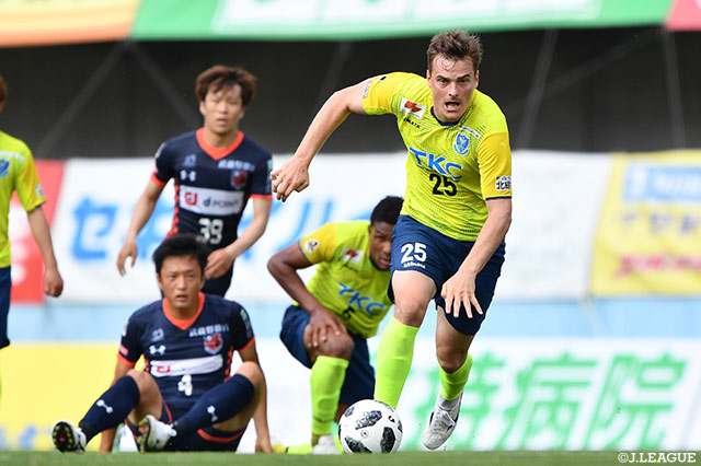 フル出場を果たしたネイツ ペチュニク（栃木）だが、決定的な仕事はできず【明治安田Ｊ２ 第16節 栃木vs大宮】