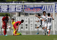 嫁阪 翔太のゴールが決まり、盛岡が同点に追いつく!【天皇杯 1回戦 盛岡vs流経大】