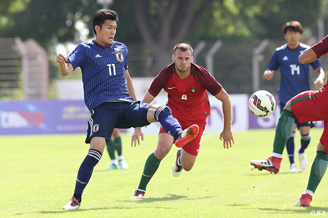 田川 亨介（鳥栖）は数少ないチャンスの中から同点となるゴールを決めてみせた【トゥーロン国際大会 Ｕ-21日本vsＵ-19ポルトガル】