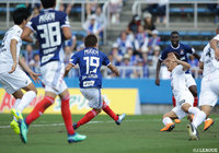 敵陣でボール奪った仲川 輝人がドリブルでPA内に侵入し、自ら左足でシュートを流し込み横浜FMが逆転に成功!【ルヴァンカップ プレーオフステージ 第1戦 横浜FMvs神戸】