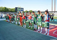 ここ6試合で5勝を挙げている岐阜。暫定ながら8位に浮上しプレーオフ出場圏も見えてきた【明治安田Ｊ２ 第17節 岐阜vs水戸】