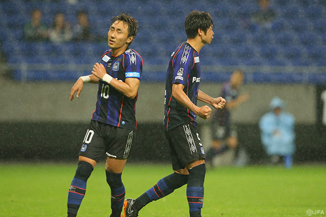 89分に三浦 弦太（Ｇ大阪）がヘディングシュートを叩き込み、土壇場で試合を振り出しに戻す【天皇杯 2回戦 Ｇ大阪vs関学大】