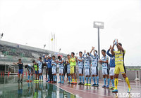 相模原から5得点を奪い勝利を収めた琉球。これで4戦負けなしとなった【明治安田Ｊ３ 第13節 相模原vs琉球】