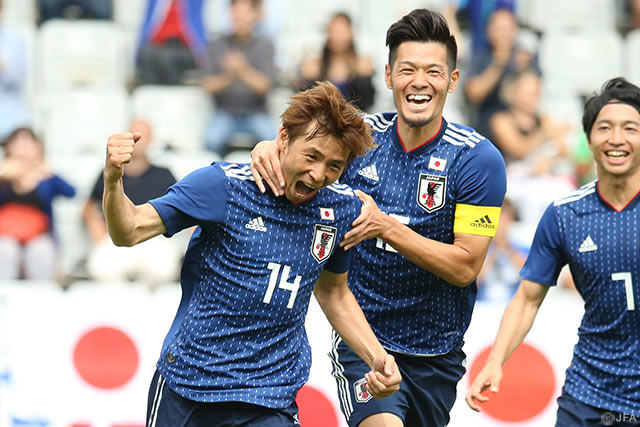 2得点を挙げる活躍をみせた乾 貴士【国際親善試合：日本vsパラグアイ】