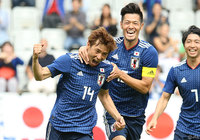 2得点を挙げる活躍をみせた乾 貴士【国際親善試合：日本vsパラグアイ】