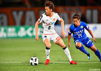 小野瀬 康介（山口）は2得点を奪い、チームを勝利に導いた【明治安田Ｊ２ 第19節 徳島vs山口】