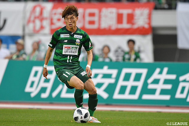 連続ゴールに期待がかかった古橋 亨梧（岐阜）だが、不発に終わった【明治安田Ｊ２ 第19節 岐阜vs町田】