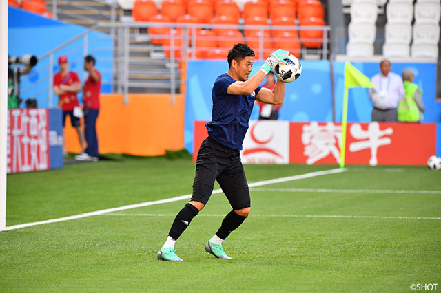 日本代表前日練習【2018FIFAワールドカップ ロシア】