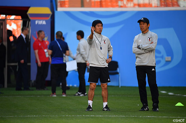 日本代表前日練習【2018FIFAワールドカップ ロシア】