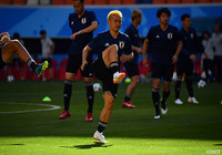 日本代表前日練習【2018FIFAワールドカップ ロシア】