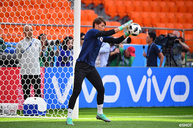 日本代表前日練習【2018FIFAワールドカップ ロシア】