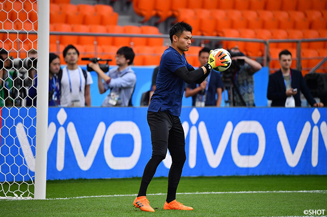 日本代表前日練習【2018FIFAワールドカップ ロシア】