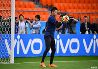 日本代表前日練習【2018FIFAワールドカップ ロシア】