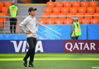 日本代表前日練習【2018FIFAワールドカップ ロシア】