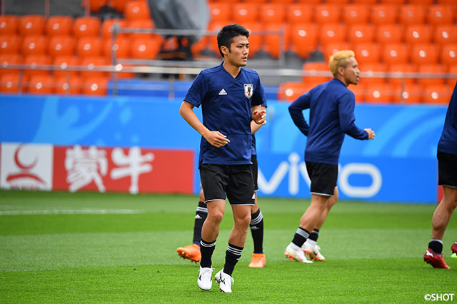 日本代表前日練習【2018FIFAワールドカップ ロシア】