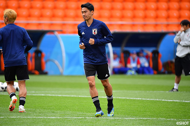 日本代表前日練習【2018FIFAワールドカップ ロシア】