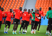 セネガル代表前日練習【2018FIFAワールドカップ ロシア】