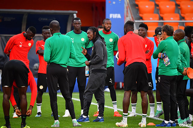 セネガル代表前日練習【2018FIFAワールドカップ ロシア】