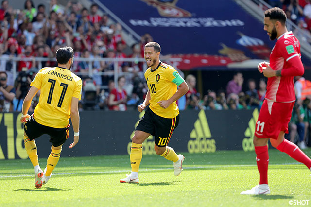 GS 第2節 ベルギーvsチュニジア【2018FIFAワールドカップ ロシア】