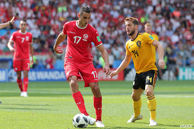 GS 第2節 ベルギーvsチュニジア【2018FIFAワールドカップ ロシア】