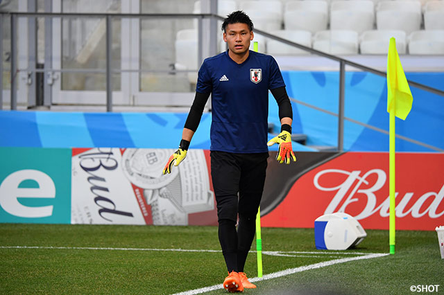 日本代表前日練習【2018FIFAワールドカップ ロシア】